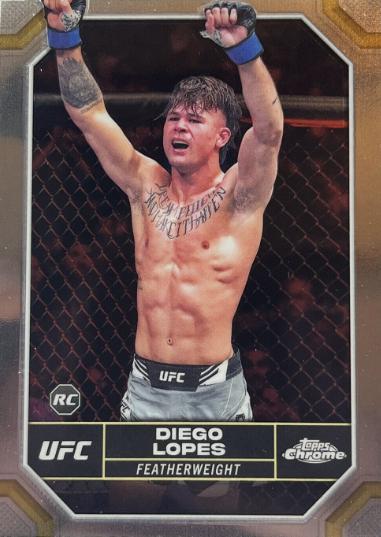 PRESALE: Diego Lopes Signed Topps Chrome Rookie Card With Beckett COA & Free Shipping