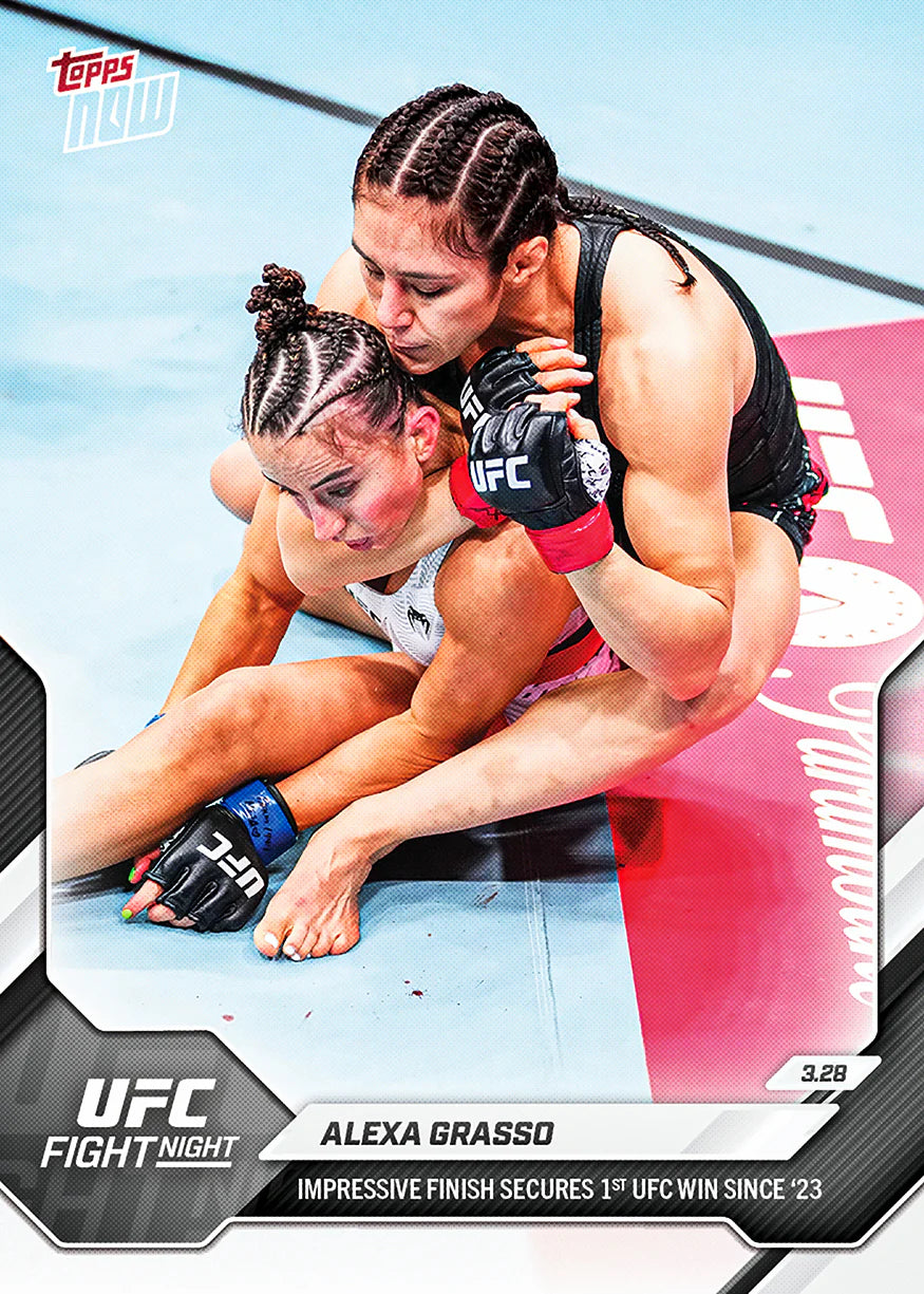 PRESALE: Alexa Grasso Topps Now Card With Beckett COA & Free Shipping