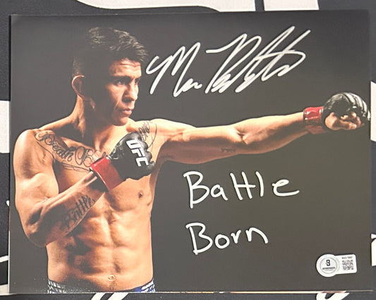 Mario Bautista Signed 8x10 Photo with Inscription, Beckett COA & Free Shipping!