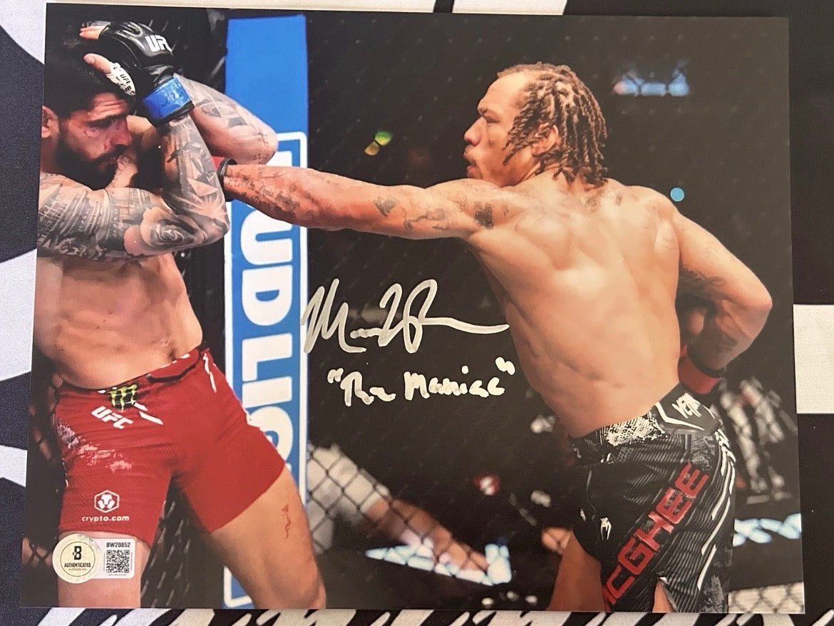 Marcus McGhee Signed 8x10 Photo with Beckett COA & Free Shipping!