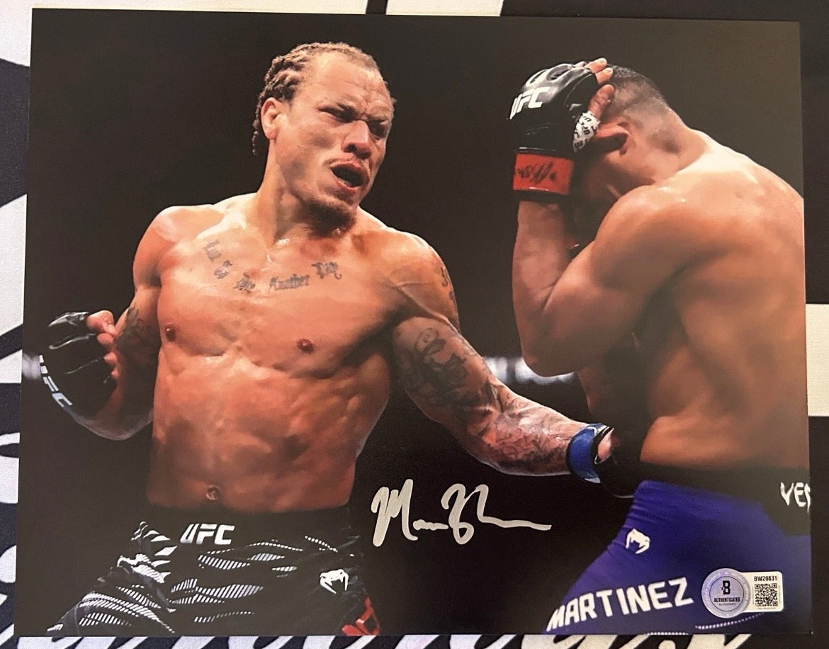 Marcus McGhee Signed 8x10 Photo with Beckett COA & Free Shipping!