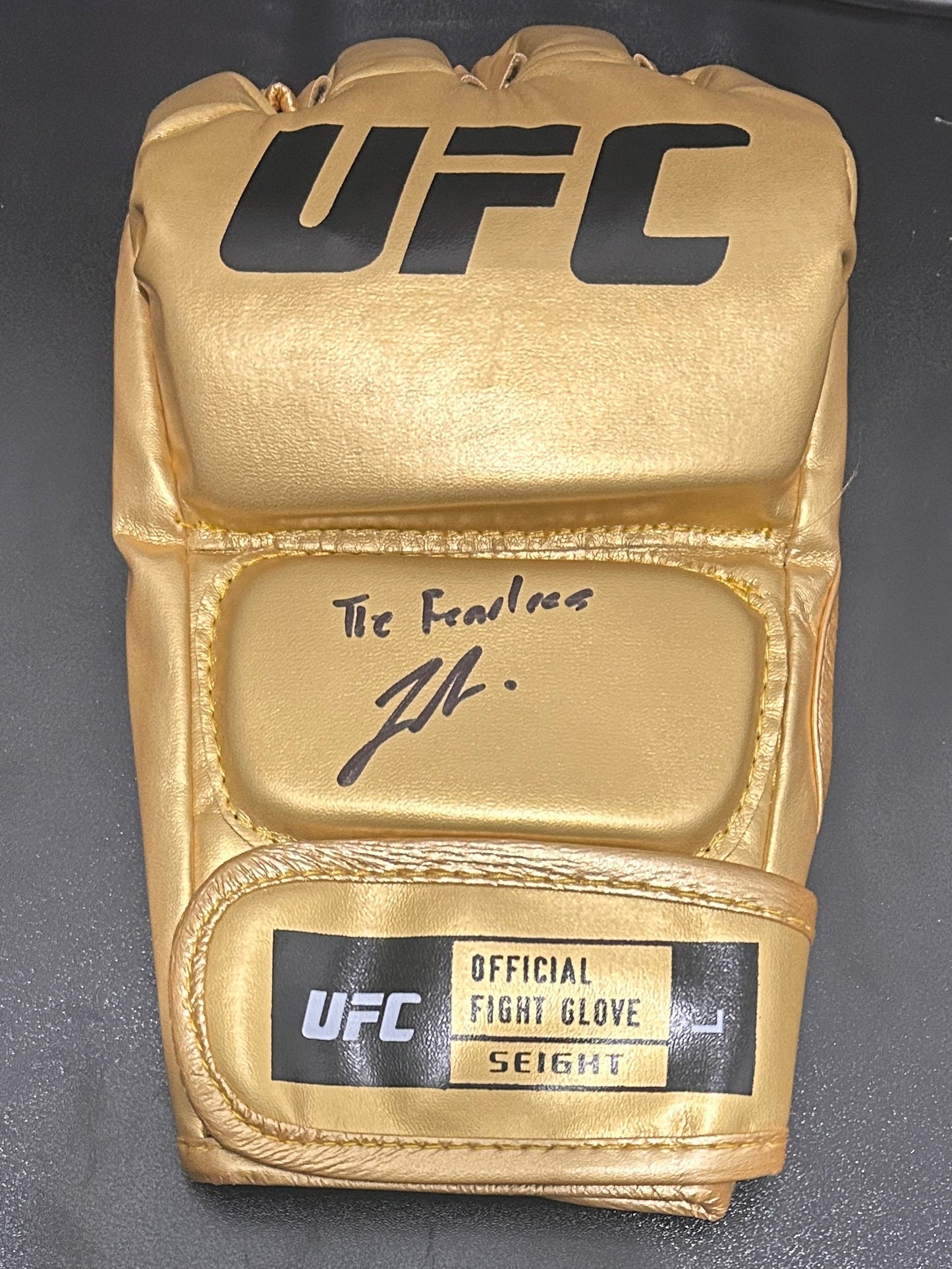 Joshua Van Signed gold glove with Beckett COA & Free Shipping!