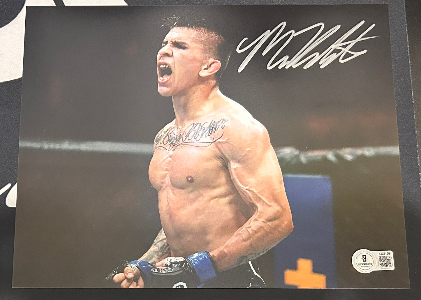 Mario Bautista Signed 8x10 Photo with Beckett COA & Free Shipping!
