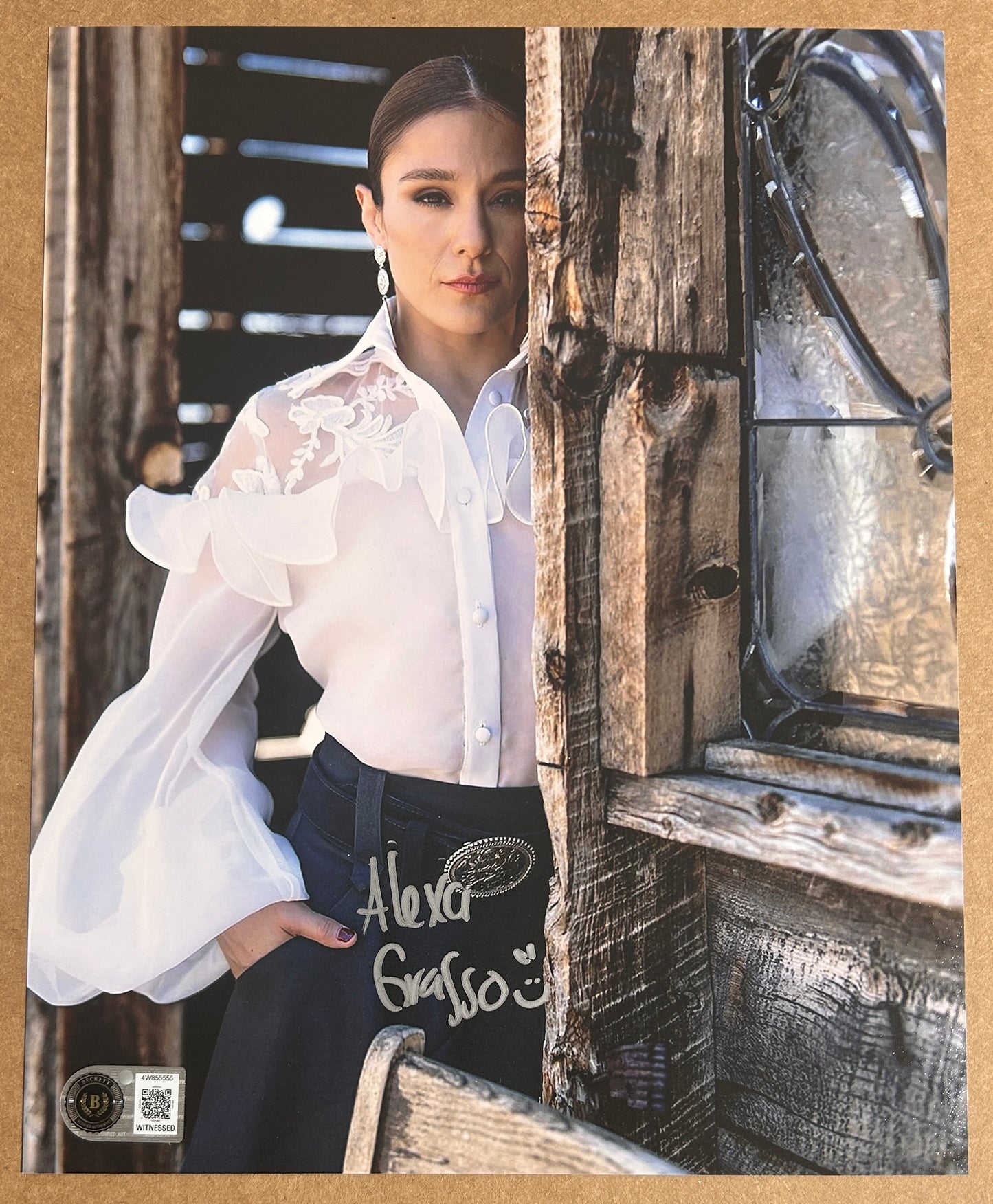 Alexa Grasso Signed 8x10 Photo with Beckett COA & Free Shipping!