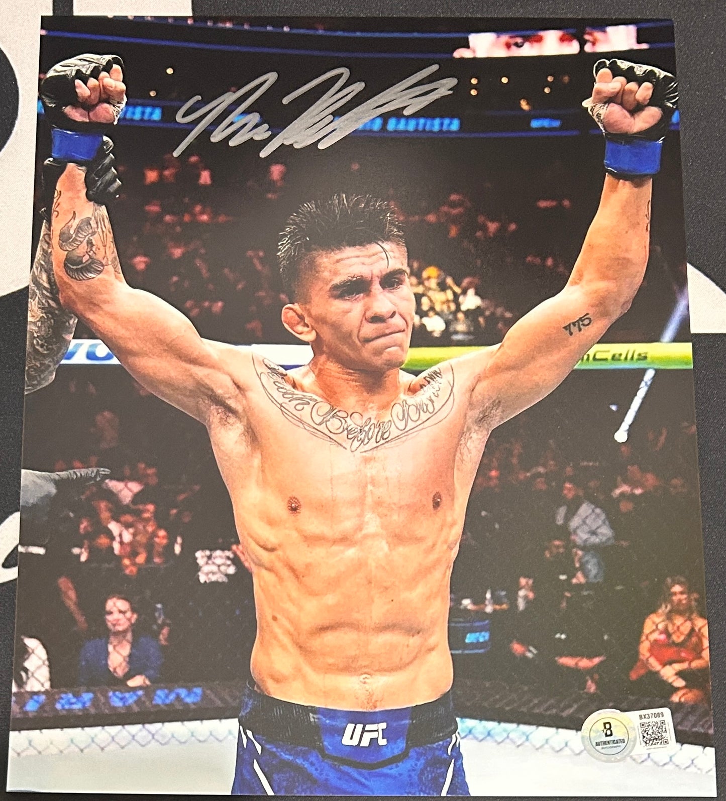 Mario Bautista Signed 8x10 Photo with Beckett COA & Free Shipping!