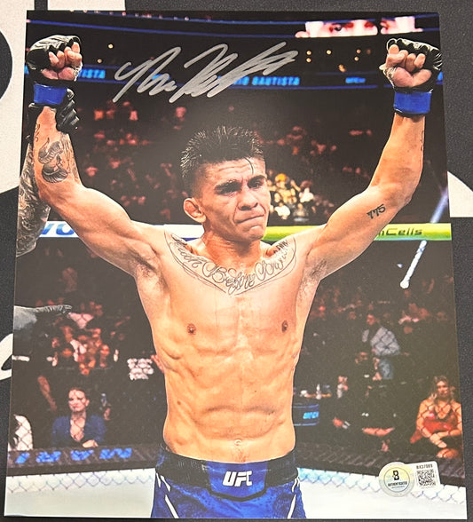 Mario Bautista Signed 8x10 Photo with Beckett COA & Free Shipping!