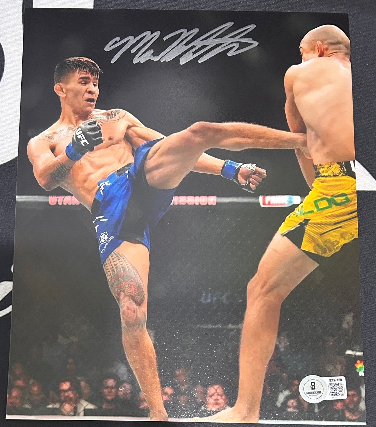 Mario Bautista Signed 8x10 Photo with Beckett COA & Free Shipping!
