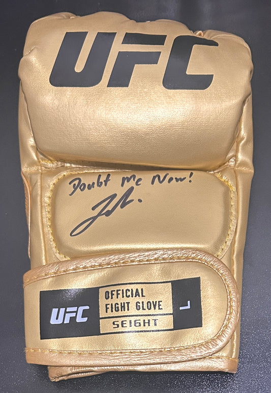 Joshua Van Signed gold glove with Beckett COA & Free Shipping!