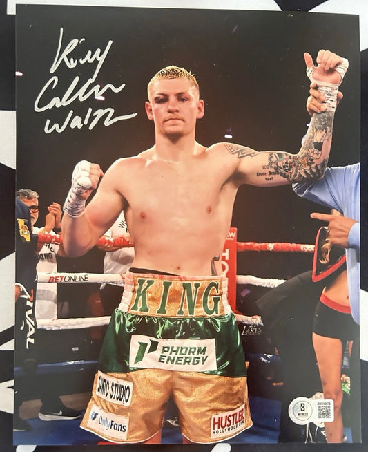 “King” Callum Walsh Signed 8x10 Photo with Beckett COA & Free Shipping!