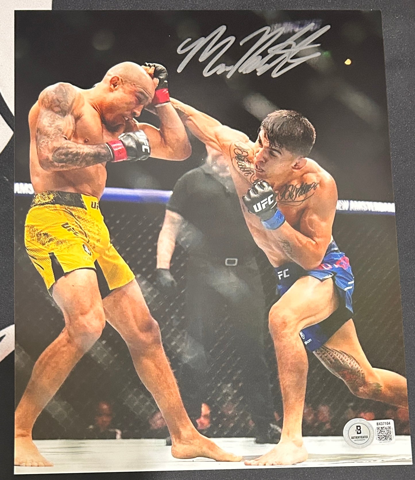 Mario Bautista Signed 8x10 Photo with Beckett COA & Free Shipping!