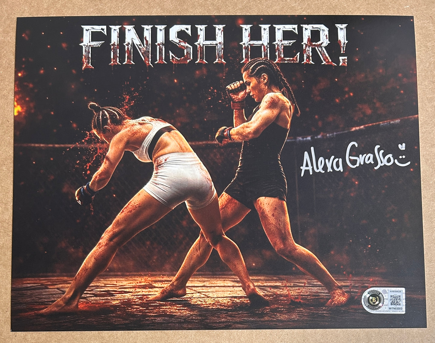 Alexa Grasso Signed 8x10 Photo with Beckett COA & Free Shipping!