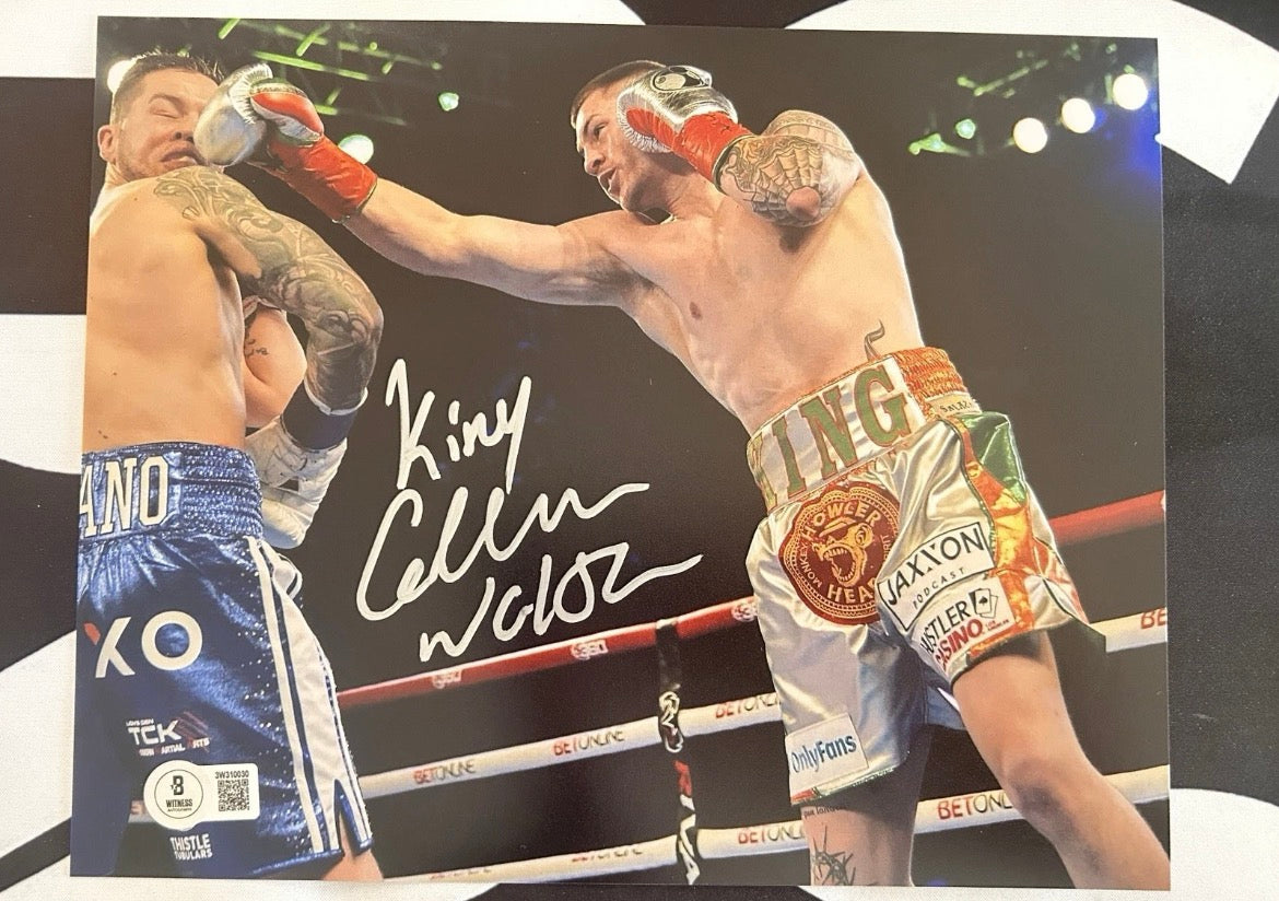 “King” Callum Walsh Signed 8x10 Photo with Beckett COA & Free Shipping!