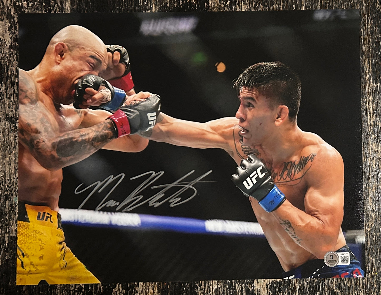 Mario Bautista Signed 11x14 Photo with Beckett COA & Free Shipping!