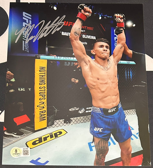 Mario Bautista Signed 8x10 Photo with Beckett COA & Free Shipping!