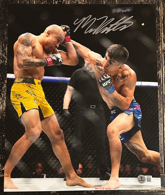 Mario Bautista Signed 11x14 Photo with Beckett COA & Free Shipping!