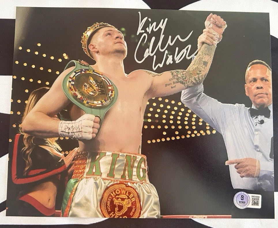 “King” Callum Walsh Signed 8x10 Photo with Beckett COA & Free Shipping!
