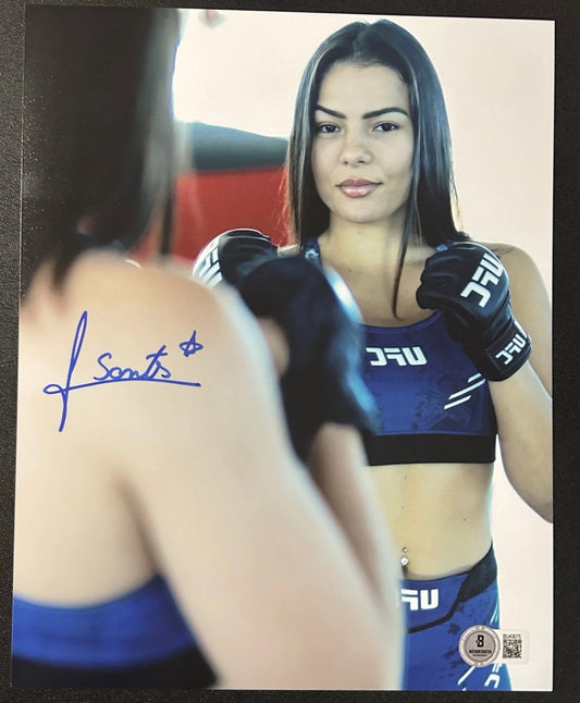 Luana Santos Signed 8x10 Photo with Beckett COA & Free Shipping!