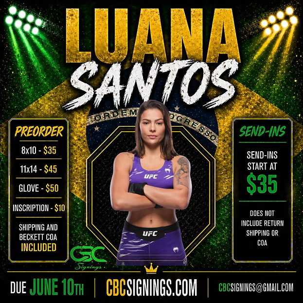 PRESALE: Luana Santos Inscription Add-On