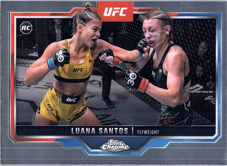 PRESALE: Luana Santos Topps Rookie Card With Beckett COA & Free Shipping