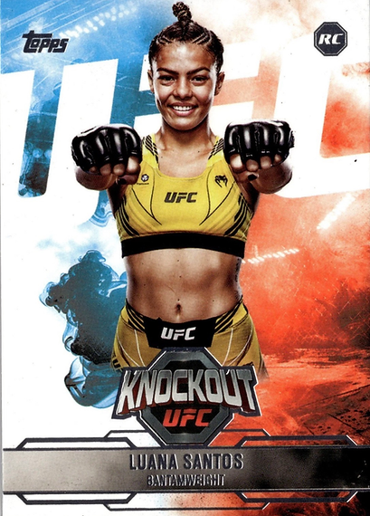 PRESALE: Luana Santos Topps Rookie Card With Beckett COA & Free Shipping